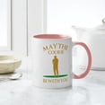 thumbnail image 4 of CafePress - May The Course Be With You Mug - 11 oz Ceramic Mug - Novelty Coffee Tea Cup, 4 of 4