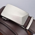 thumbnail image 2 of Ceinture Homme, Ceinture en Cuir pour Homme (Bote incluse), Rglable Ceinture Boucle Automatique 3.5cm * 115cm, Ceinture en cuir d'affaires, Vacances, 2 of 5