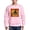Pink, variant on - Grimhold Reaper Logo - Crew Neck Sweatshirt