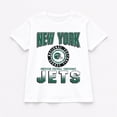 thumbnail image 6 of Women's Gameday Couture White New York Jets Oversized All-Time Classic Flowy T-Shirt, 6 of 6