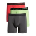 thumbnail image 1 of Nike Dri-FIT Ultra Stretch Micro Boxer Brief 3 Pack Size Medium Colors Neon Black Red Grey, 1 of 4