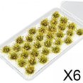 thumbnail image 1 of 6x32 Uds. Racimo De Flores En Miniatura Para Modelo DIY, Diseño De Arena, Decoración, Amarillo, 1 of 8