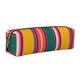 thumbnail image 1 of Easygdp Vertical Stripes para Estuche de Lápices de Cuero, Estuche de Papelería de Cuero, Estuche de Gran Capacidad con Cremallera, 1 of 7