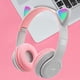 thumbnail image 4 of Btafrte Gaming Headset Cat Ear Over-Ear Stereo Bass para PC (Gris), 4 of 6