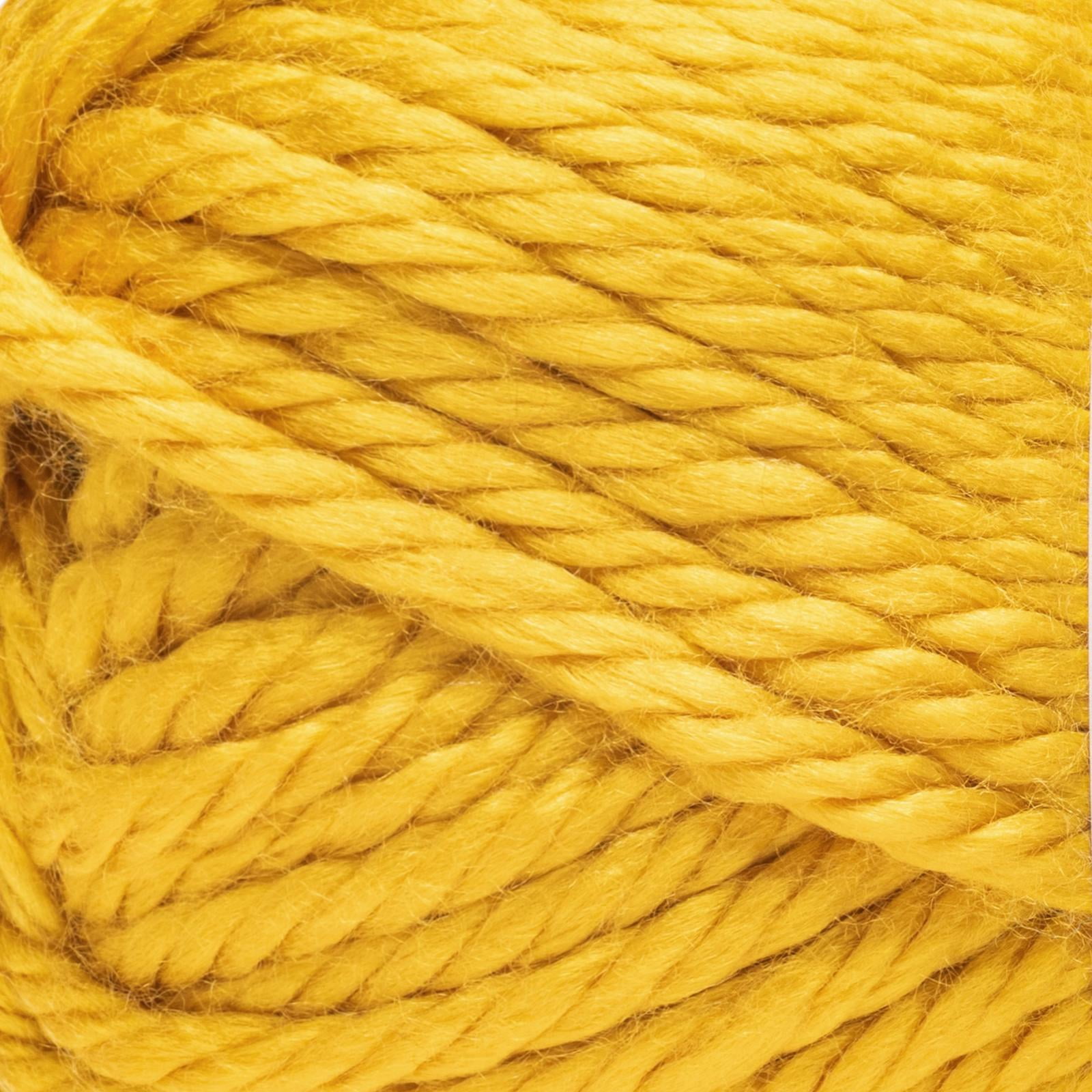Bernat® Homebody™ #6 Super Bulky Acrylic Yarn, Yellowstone Yellow 5oz/142g 85 Yards