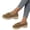 Brown, variant on Women's Casual Plus Size Beaded Bow Walking Shoes, Suede Round Toe Loafers Design with Breathable Lining, Comfortable Slip on Sneakers for Daily Wear