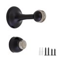 thumbnail image 1 of Tope Magnético Para Puerta, Protector De Pared Con Punta Magnética, Diseño De Casa, Topes De Puerta De Acero Negro Mate, Paquete De 4 189324-Mb, 1 of 1