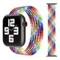 thumbnail image 5 of Sport Woven Braided Nylon Watchbands Solo Loop Strap iWatch 38mm 42mm 40mm 44mm Bracelet XS 2-42/44MM, 5 of 7