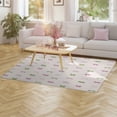 thumbnail image 4 of Princess Cute Bow Area Rugs Carpet Suitable for Living Room Kitchen Bedroom Laundry Room Home Decorations, 4 of 8