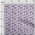 thumbnail image 2 of oneOone Cotton Poplin Rose Pink Fabric Circus Craft Projects Decor Fabric Printed By The Yard 56 Inch Wide, 2 of 5