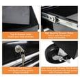 thumbnail image 6 of IVV 6-Drawer Rolling Tool Chest w/Lock & Key, Tool Storage Cabinet with Universal Wheels, Top & Drawer Liner, Tools Organizer Box for Garage, Warehouse & Repair Shop, 24.2"W x 12.9"D x 29.9"H, Black, 6 of 6