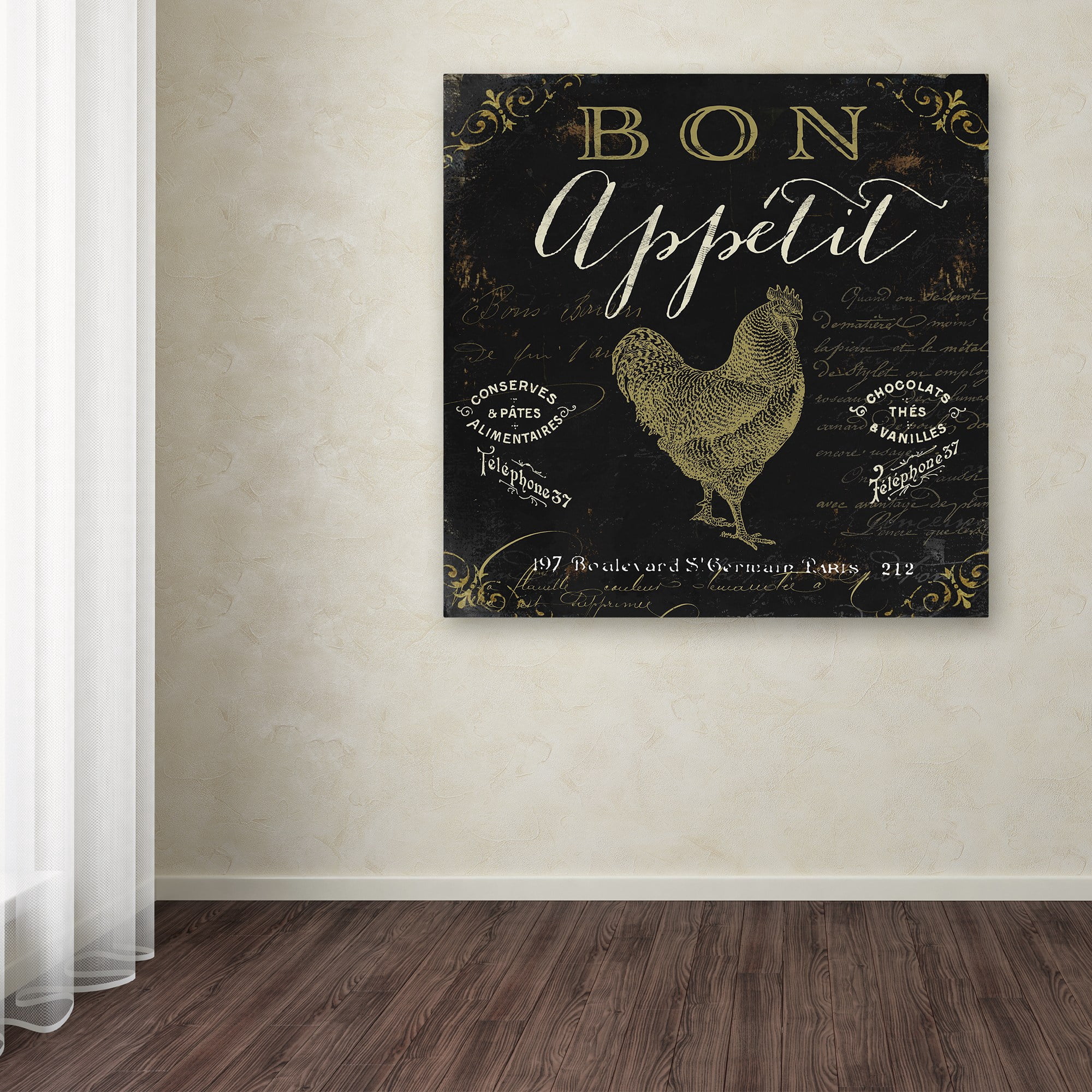 Trademark Fine Art "La Cuisine V" Canvas Art by Color Bakery