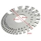 thumbnail image 5 of Medidor de Alambre de material acero Inoxidable Regla de Espesor de Alambre Medidor de Metal SWG Medición DYNWAVEMX Medidor, 5 of 5