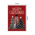 thumbnail image 2 of Rdsfhsp Christmas Garden Flag 12x18 Inch Double Sided Printing Christmas Decoration Outside Farmhouse Seasonal Holiday Yard Flag, 2 of 5