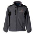 thumbnail image 2 of C7 Corvette Reebok Softshell Jacket - Graphite XXX-Large, 2 of 4