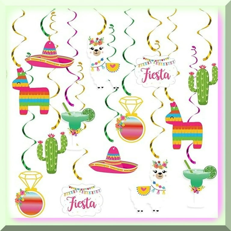 mexican-fiesta-llama-cactus-hanging-swirl-decorations-vibrant-final-fiesta-bachelorette-bridal-shower-party-decor-for-bride-to-be-engagement-walmart-com for Free Printable Mexican Party Decorations Mexican Fiesta Llama Cactus Hanging Swirl Decorations - Vibrant Final Fiesta Bachelorette Bridal Shower Party Decor for Bride to Be Engagement! - Walmart.com for Free Printable Mexican Party Decorations