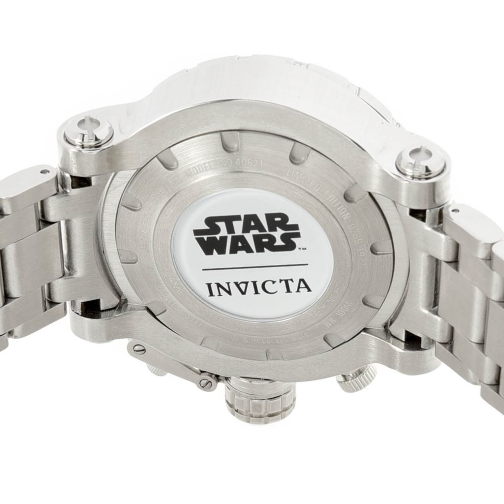 Invicta Star Wars 52mm Ltd Edition Quartz Chrono Bracelet Watch