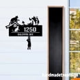 thumbnail image 2 of Handmadetneonsign Cute Cat House Number, Cat Home Address Metal, Custom House Address Sign Plaque 70128, 2 of 5