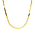 thumbnail image 2 of 3.0mm 14k Yellow Gold Super Flex Herringbone Chain 16 in, 2 of 4