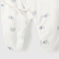 thumbnail image 6 of sdbrld 3 6 9 12 Months Preemie Clothes Newborn Sleepers Boy 1T 2T Unisex Baby Long Sleeve Romper Pajamas Bodysuit Infant Fall Winter Light Blue Sizes 0-1 Months, 6 of 6
