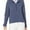 Collegiate Navy, variant on adidas Women's Standard Searsucker Quarter Zip Hoodie, Wonder Taupe, X-Small