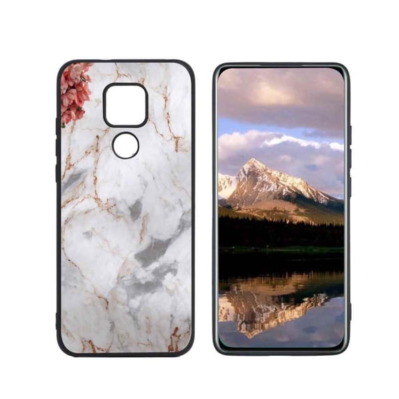 Compatible with Moto G Play 2021 Phone Case, Marble-Max Case Men Women, Flexible Silicone Shockproof Case for Moto G Play 2021