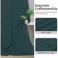 thumbnail image 7 of Easy-Going Thermal Insulated Blackout Curtains for Bedroom, Set of 2 Panels, Bluestone, 42 x 63 inch, 7 of 7