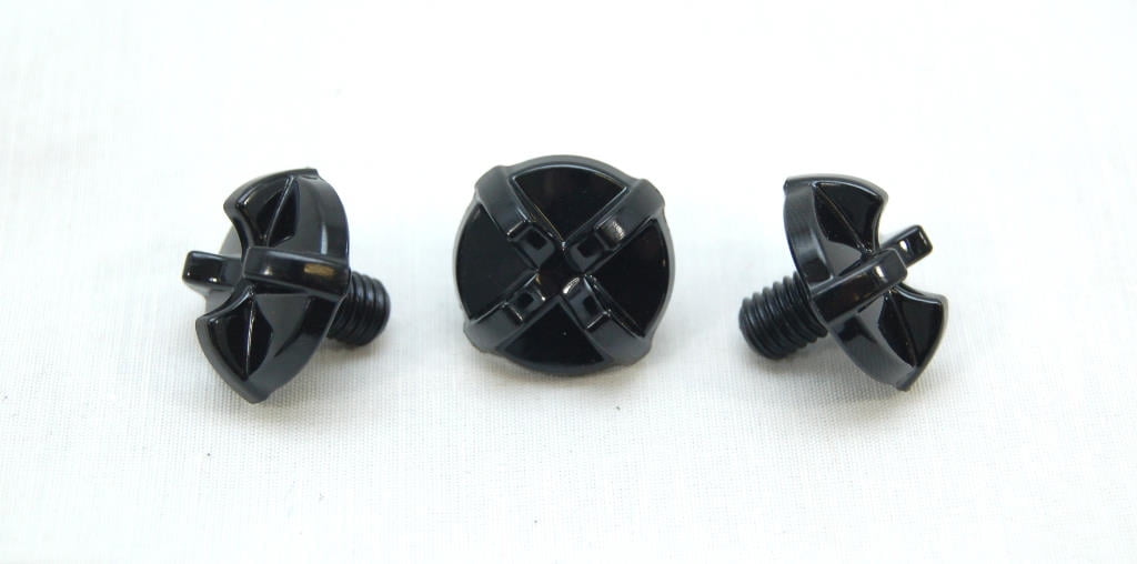 HJC CS-MX II Replacement Visor Bolts 3 Pack Black - Walmart.com