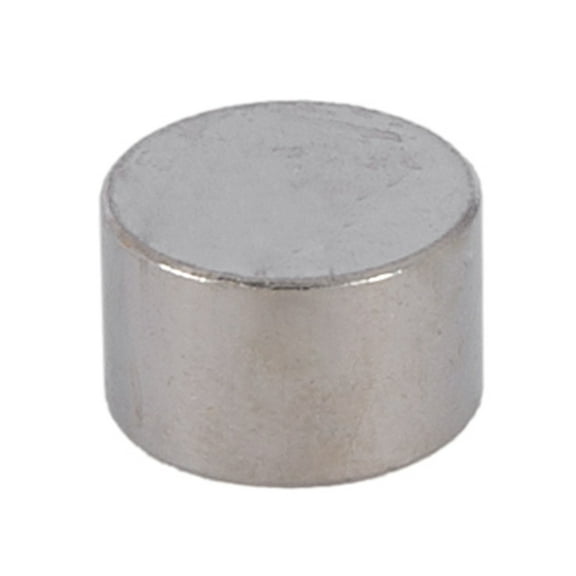 B&P Lamp® 3/8 Inch Thick Flat Nickel Cap 1/8 Tap