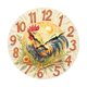 thumbnail image 2 of Reloj de pared decorativo silencioso de cristal colgante, moderno y creativo. Diámetro 25 cm, 2 of 9