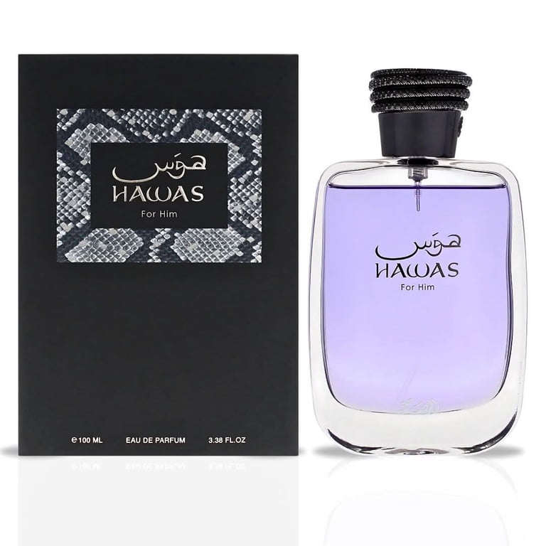 Hawas for Him & Hawas Fire Eau de Parfum Sprays 100ml (3.4 oz) by