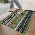 thumbnail image 4 of Colorful Football Field and Balls Pattern Door Rugs,Washable Non Slip Door Mats Indoor,Decorative Door Mats,Entry Mat Indoor for Entrance,Bedroom,Kitchen,Bathroom,17"x30", 4 of 6