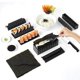 thumbnail image 1 of Kit de fabricación de sushi, herramienta de plástico para sushi, bola de arroz, molde para pastel, utensilios de cocina, accesorios para sushi D Negro Soledad Fabricante de sushi, 1 of 8