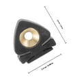 thumbnail image 2 of OULII 1Pcs Metal Acoustic Guitar for Violinists Home Practice Black, 2 of 8