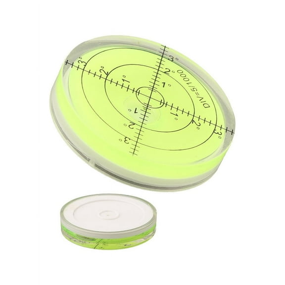 60Mm×12Mm Horizontal Precision for Spirit Bubble Degree Mark Mini Bubble Level
