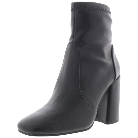 

Madden Girl Womens Wiink Patent Dress Boot Ankle Boots