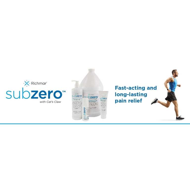 Carex Subzero Cat's Claw Cooling Gel for Muscle Pain Relief