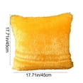 thumbnail image 4 of Kdkad 18x18 Inch Soft Plush Throw Pillow Cover, Double Sided Cushion Cover with Hidden Zipper, Decorative Home Decor for Sofa, Couch, Bed and Car, 4 of 8