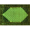 thumbnail image 1 of Ahgly Company Indoor Rectangle Persian Green Traditional Area Rugs, 2' x 4', 1 of 1