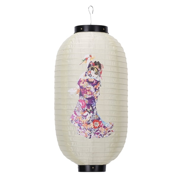 Kuymtek Tela Farol 25 Cm Tela Impresión Japonés para Bar Pub (C)