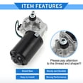 thumbnail image 4 of Unique Bargains 1pc Motor de limpiaparabrisas para Fiat Panda 141 141A Hatchback Van 1980-2004 Reemplazo del motor de limpiaparabrisas frontal 5 Pines, 4 of 7