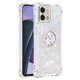 thumbnail image 2 of Funda para Motorola Moto G Stylus 5G 2023 con Brillo Líquido Flotante, Purpurina, Parachoques y Anillo Giratorio Soporte, 2 of 5