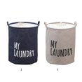 thumbnail image 6 of Waterproof Folding Laundry Hamper Dirty Clothes Storage Basket Drawstring Clothing Holder Home Organization Supplies, 6 of 8