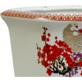 thumbnail image 2 of Oriental Furniture 10" Cherry Blossom Porcelain Flower Pot, 2 of 2