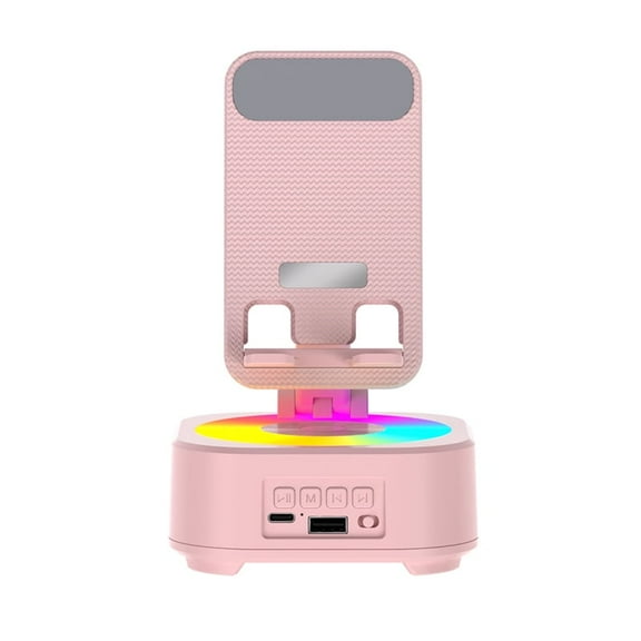 Futurismo Foldable Cellphone Stand with Bluetooth Speaker and Power Bank Birthday Gifts for Men Women Mother Father Boy Girl Teens Cool Tech Gadgets
