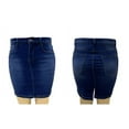 thumbnail image 4 of Diamante Sexy Womens Plus Size Stretch Denim Jeans Casual Twill Cotton Skirt Modern Series, 4 of 4