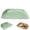 Green, variant on Anti-Spill PU Leather Pet Food Mat, Waterproof Raised Edges, Easy Clean, 20x14 Inch