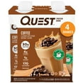thumbnail image 2 of (3 pack) Quest Protein Shake, Gluten-Free, 30g Protein, Coffee, 11fl oz, 4 Count, 2 of 12