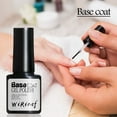 Worpbope Nail Polish Clear Nail Reinforcement Gel Base Coat Sealer 8Ml