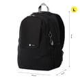 thumbnail image 3 of TOTTO Mochila Ergonómica Grande Porta Laptop 14 Repelente a Líquidos | Escuela - Oficina - Viaje | 2 negro M, 3 of 8